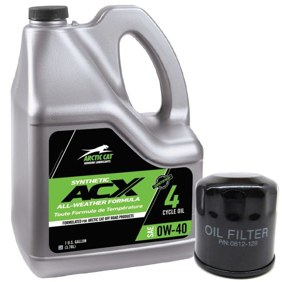 0W-40 Synthetic Oil Change Kit GAL - 2436-847