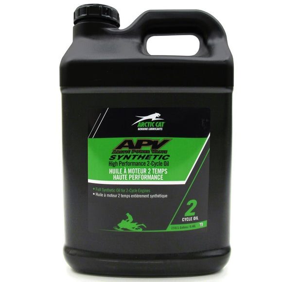 APV Synthetic 2-Stroke Injection Oil, 2.5 Gallons - 4639-347