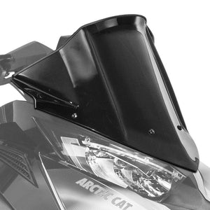 Mid Windshield - Black - 2012-2017 ZR F XF M - 6606-134