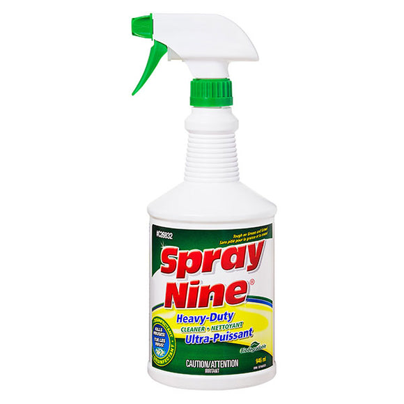 SPRAY NINE * Multi-Purpose Cleaner Degreaser Disinfectant 946 mL - 970-2102