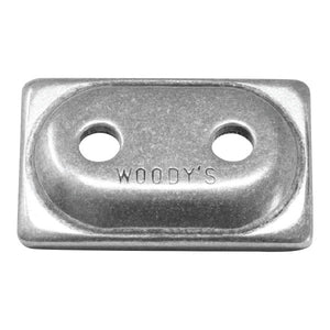 WOODY'S * Aluminum Double Digger Backer Plates 5/16" - ADD2-3775-D