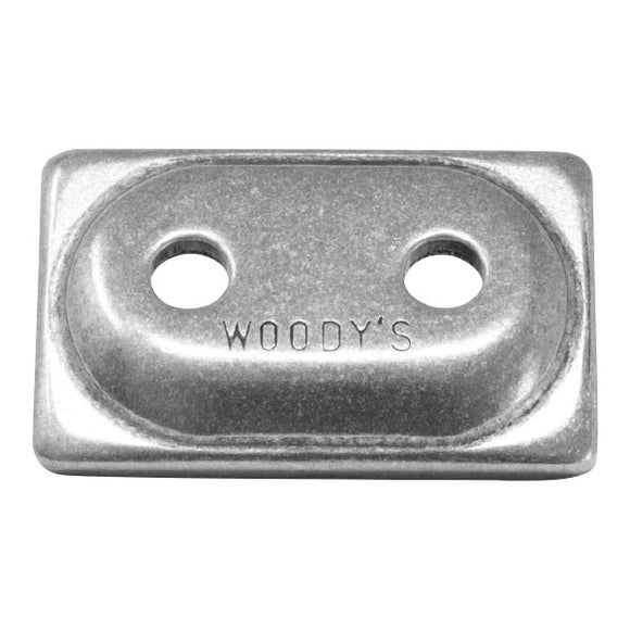 WOODY'S * Aluminum Double Digger Backer Plates 5/16