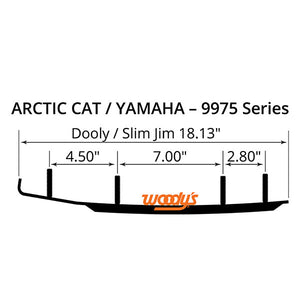 WOODY'S * Dooly Runners 6" Carbide - DA6-9975