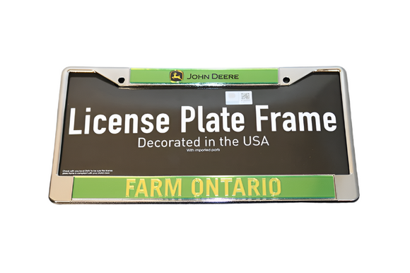 ONTARIO License Plate Frame