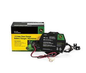 Fully Automatic 1.5 Amp Battery Charger or Maintainer