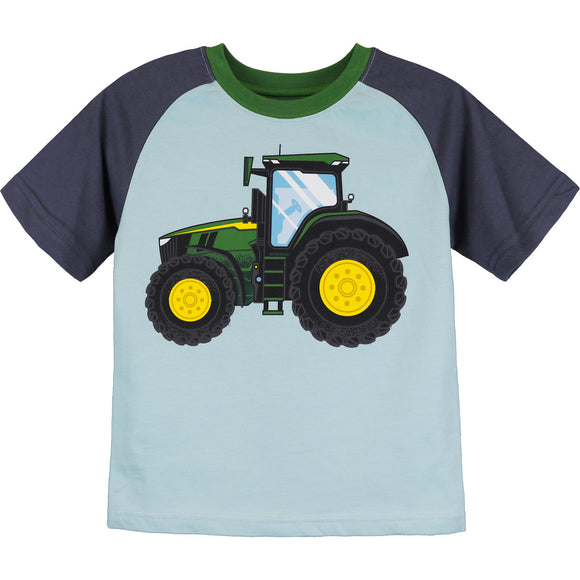 Child Blue Tractor T-Shirt