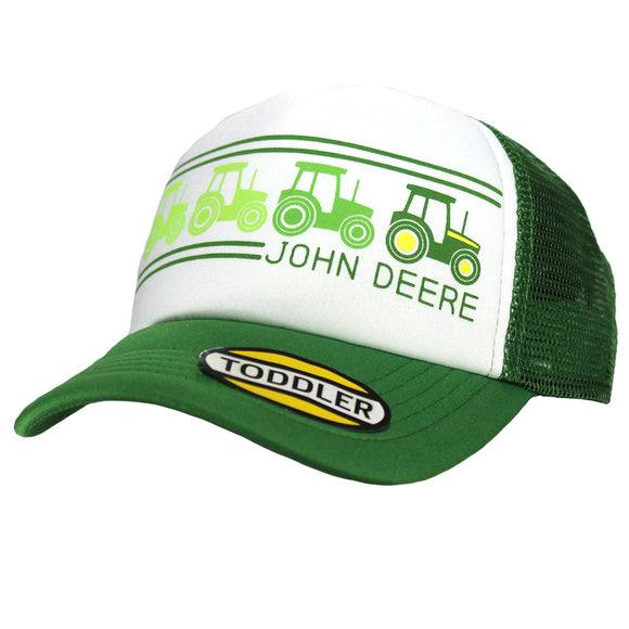 Toddler Green Line Of Tractors Cap