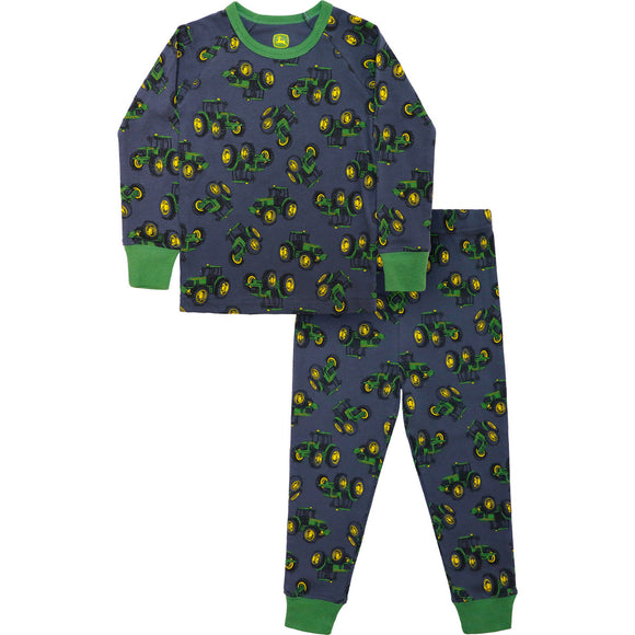 Child Navy Tractor PJs