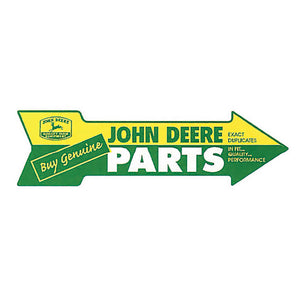 John Deere Parts Arrow Sign