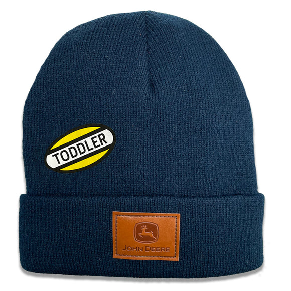 Kids Navy Knit Beanie
