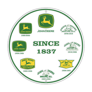 Round "Since 1837" Sign