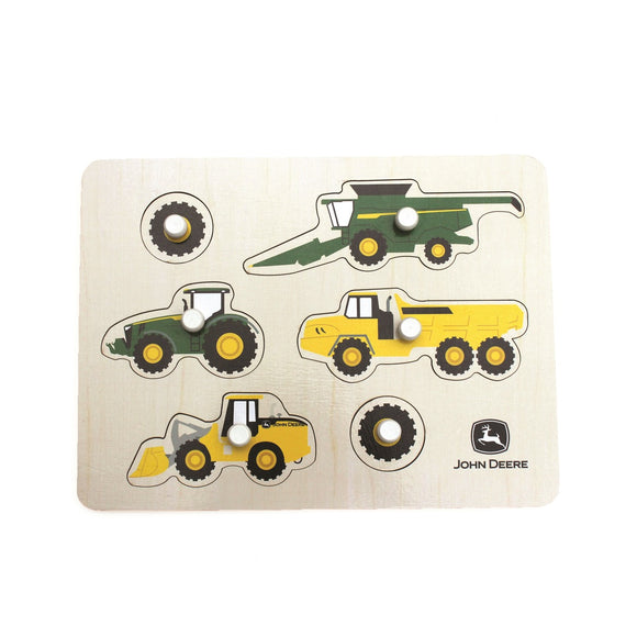 John Deere Wooden Equipment Puzzle