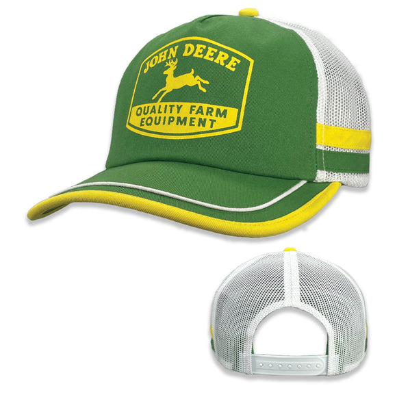 Green Vintage 80s Inspired Trucker Cap