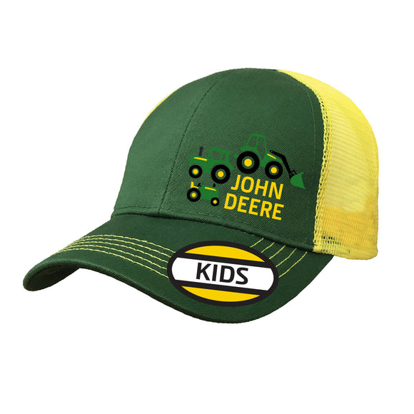 Toddler Green Tractors Fleet Cap