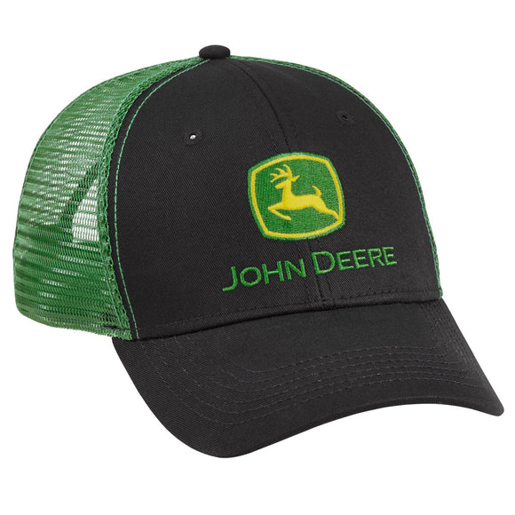 Adult Green and Black Mesh Hat