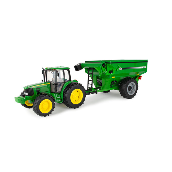 Big Farm 7430 with Grain Cart