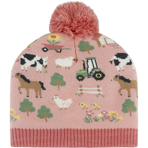 Toddler Farm Winter Hat