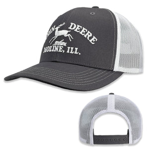 Grey with White Mesh Moline Hat