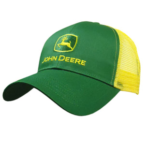 Green with Yellow Mesh Hat