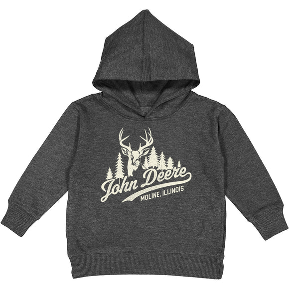 Toddler Charcoal Forest Buck Hoodie