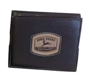 Black or Brown Historical Bi-fold Wallet