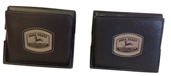 Black or Brown Historical Bi-fold Wallet