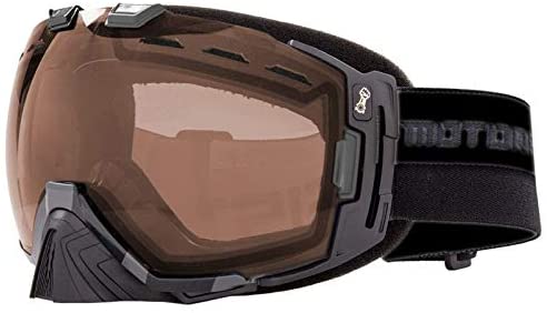 Motorfist Peak LTD Goggle - Black (Brown Tint Lens)