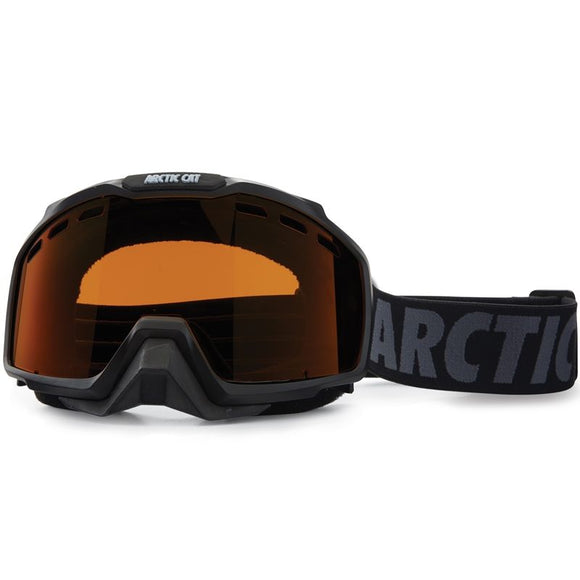 Arctic Cat Defender Goggles - Black with Brown Tint Lens