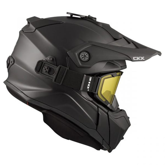 CKX Titan Original Backcountry Helmet, Winter Solid - Included 210° Goggles