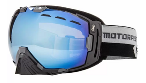 MOTOFIST * Peak LTD Goggle - Stealth Gray Brown Tint Silver Mirror - 20895-8100