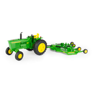 Big Farm 4020 with Rotary Cutter