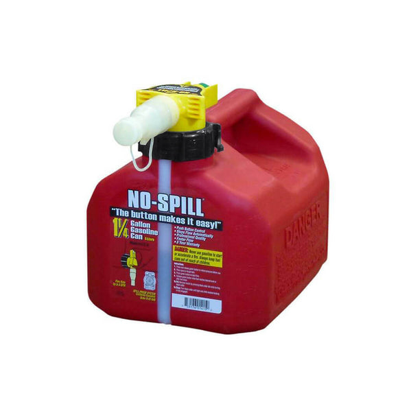 No-Spill Gas Can